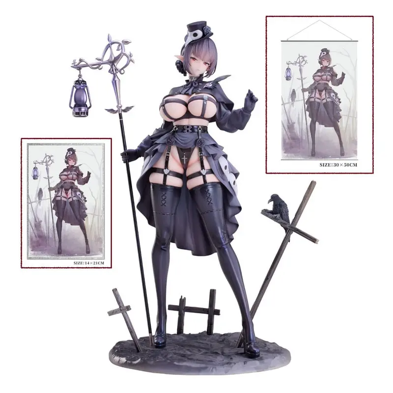 PREORDINE CHIUSO 06/2026 Original Character PVC Statue 1/6 Pest Doctor Kara Deluxe Edition 30 cm