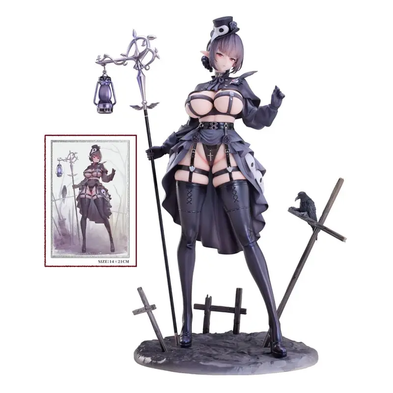 PREORDINE CHIUSO 06/2026 Original Character PVC Statue 1/6 Pest Doctor Kara Normal Edition 30 cm