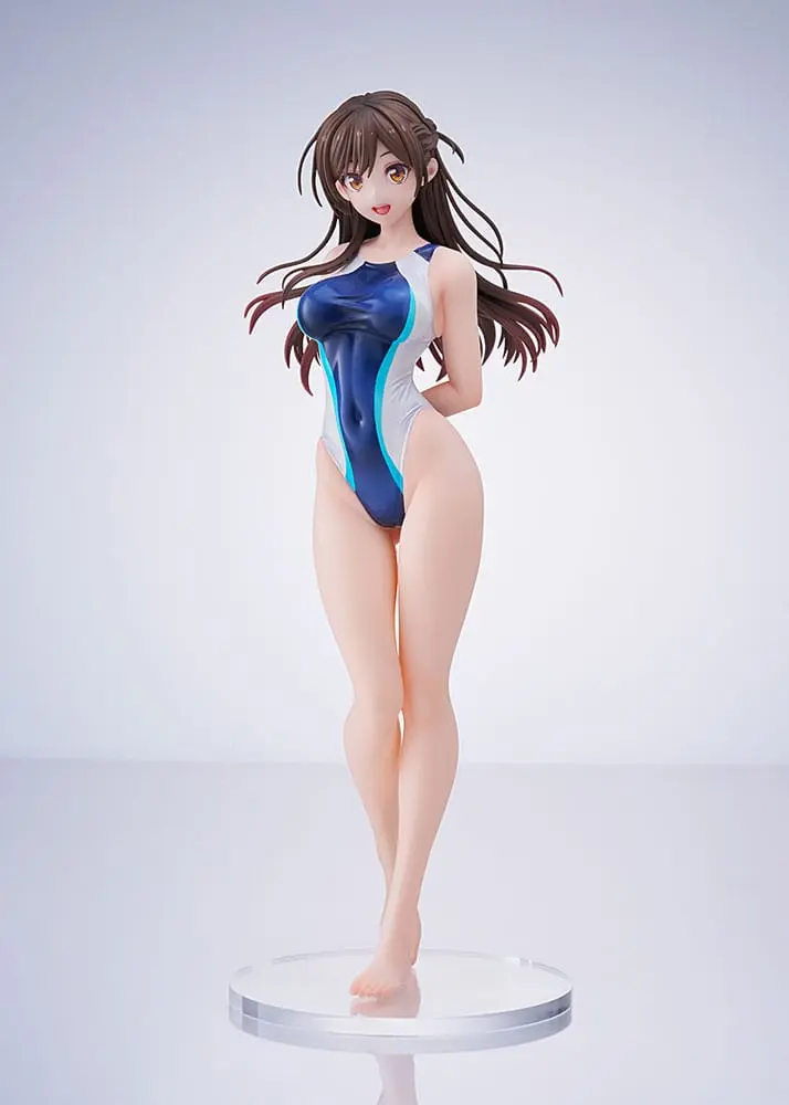 PREORDINE+ CHIUSO 06/2026 Rent-a-Girlfriend PVC Statue 1/7 Chizuru Mizuhara Light Blue Line Swimwear Ver. 25 cm