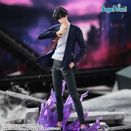 PREORDINE+ CHIUSO 06/2026 Solo Leveling XrossLink PVC Statue Sung Jinwoo 18 cm