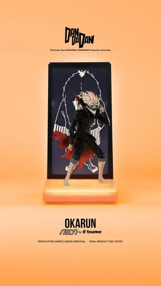 PREORDINE+ CHIUSO 07/2026 Dandadan Neon Figure 1/9 Okarun 25 cm