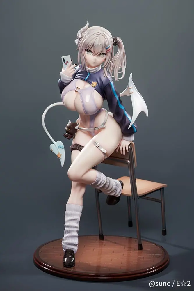 PREORDINE+ CHIUSO 07/2026 Original Character PVC Statue 1/6 Yuki Shinomiya Silent Gal Succubus 25 cm