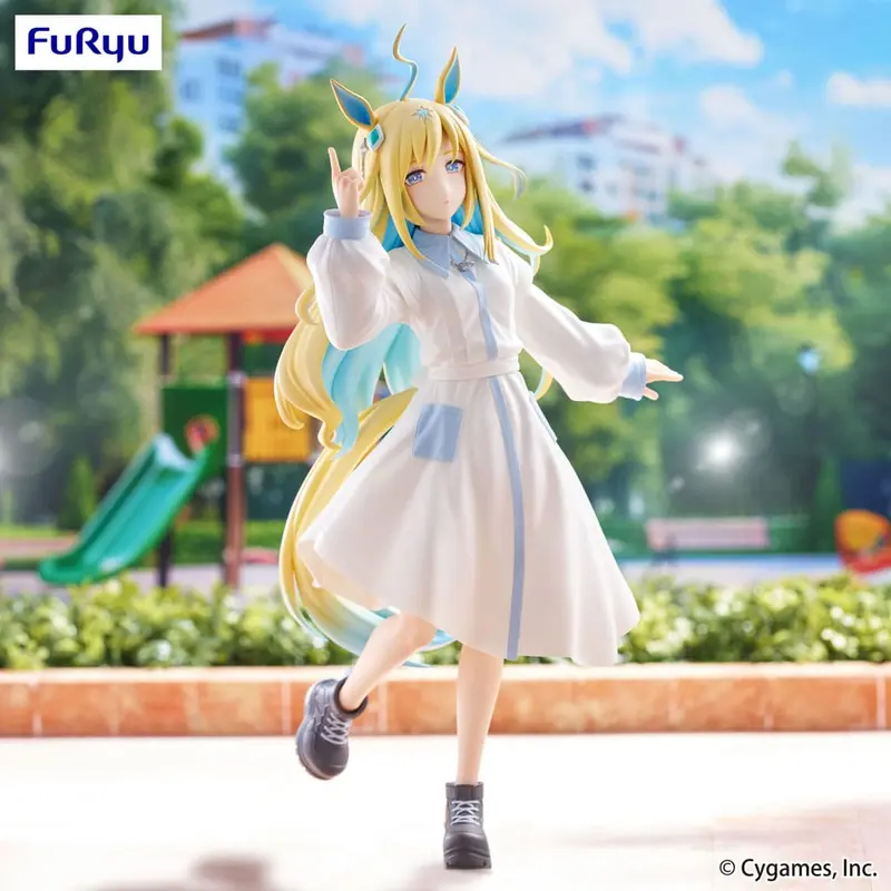 PREORDINE+ CHIUSO 07/2026 Uma Musume Pretty Derby Trio-Try-iT PVC Statue Neo Universe 22 cm