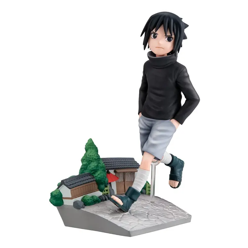 PREORDINE CHIUSO 08/2025 Naruto Shippuden G.E.M. Series Statue Sasuke Uchiha GO! 14 cm (with gift)
