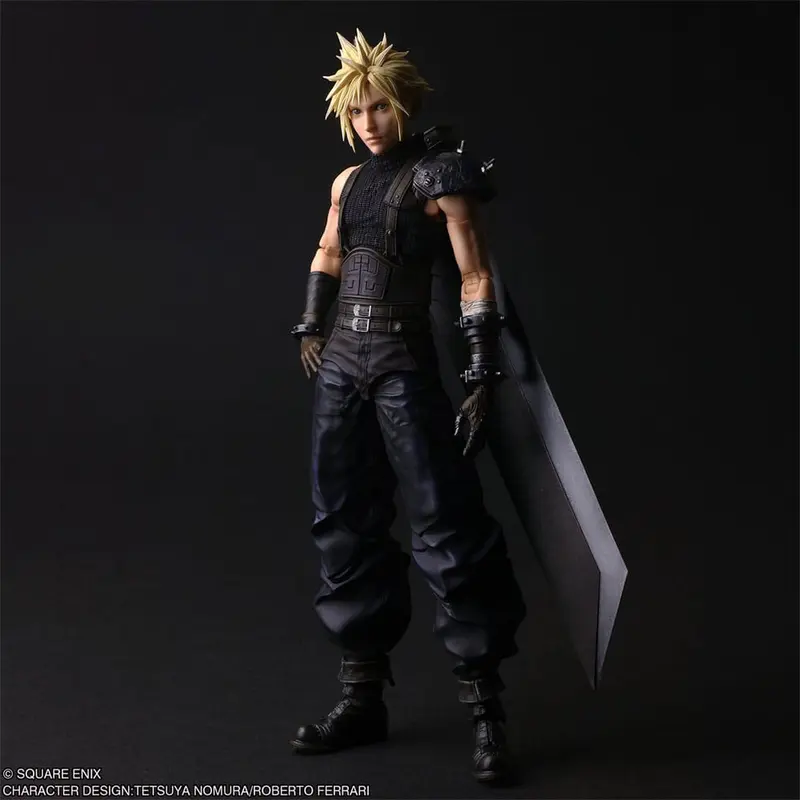 PREORDINE+ CHIUSO 08/2026 Final Fantasy VII Rebirth Play Arts Shin Action Figure Cloud Strife 27 cm