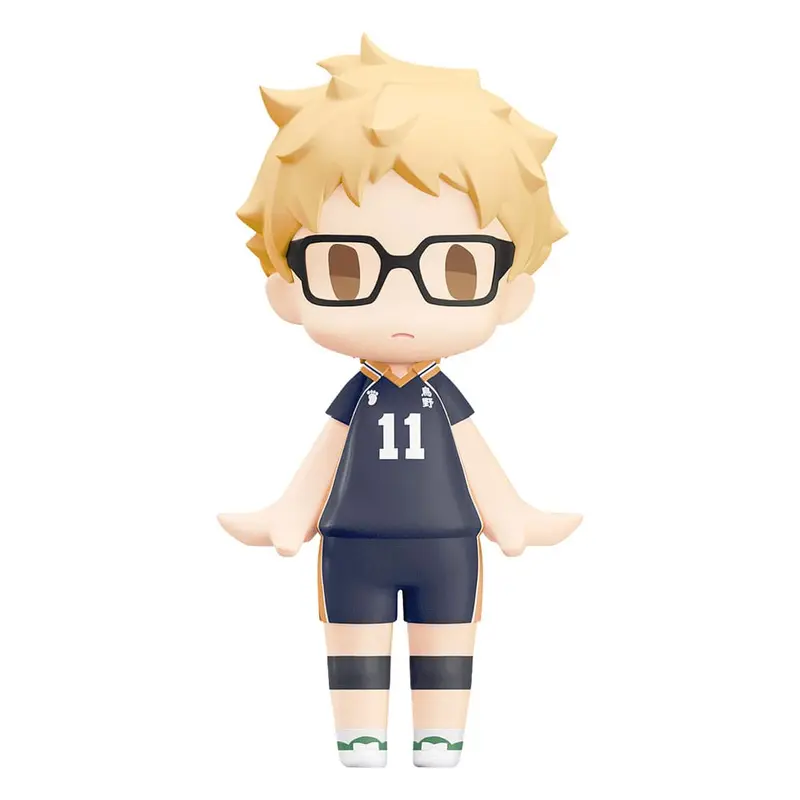 PREORDINE+ CHIUSO 08/2026 Haikyu!! HELLO! GOOD SMILE Action Figure Kei Tsukishima 10 cm
