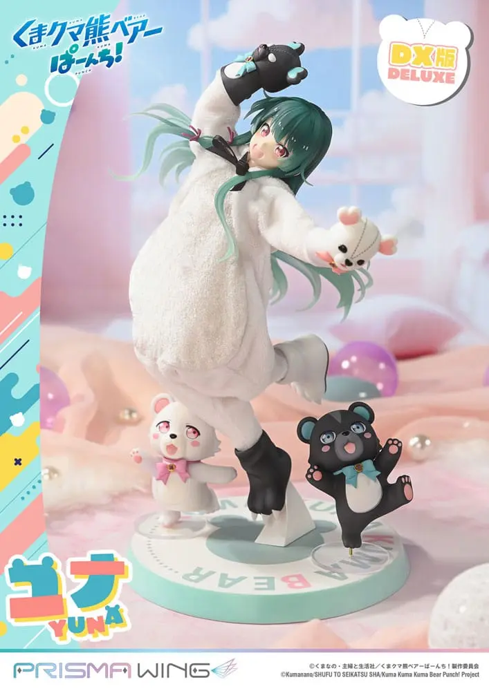 PREORDINE CHIUSO 08/2026 Kuma Kuma Kuma Bear Punch! Prisma Wing PVC Statue 1/7 Yuna Deluxe Version 28 cm