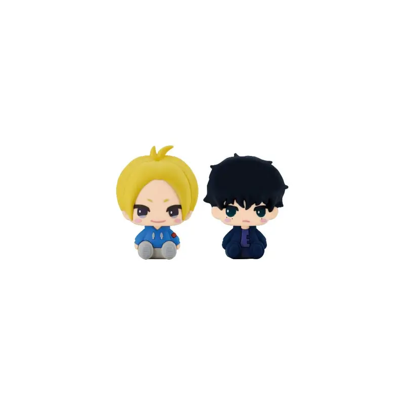PREORDINE+ CHIUSO 08/2026 Sakamoto Days Pote Raba Rubber Mascot PVC Mini Figure Asakura Shin & Seba Natsuki 8 cm