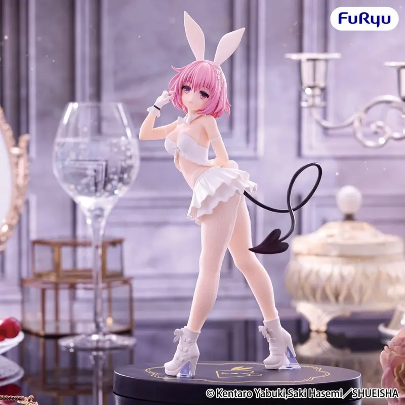 PREORDINE+ CHIUSO 08/2026 To Love-Ru Darkness BiCute Bunnies PVC Statue Momo Belia Deviluke White Color Ver. 27 cm (H)