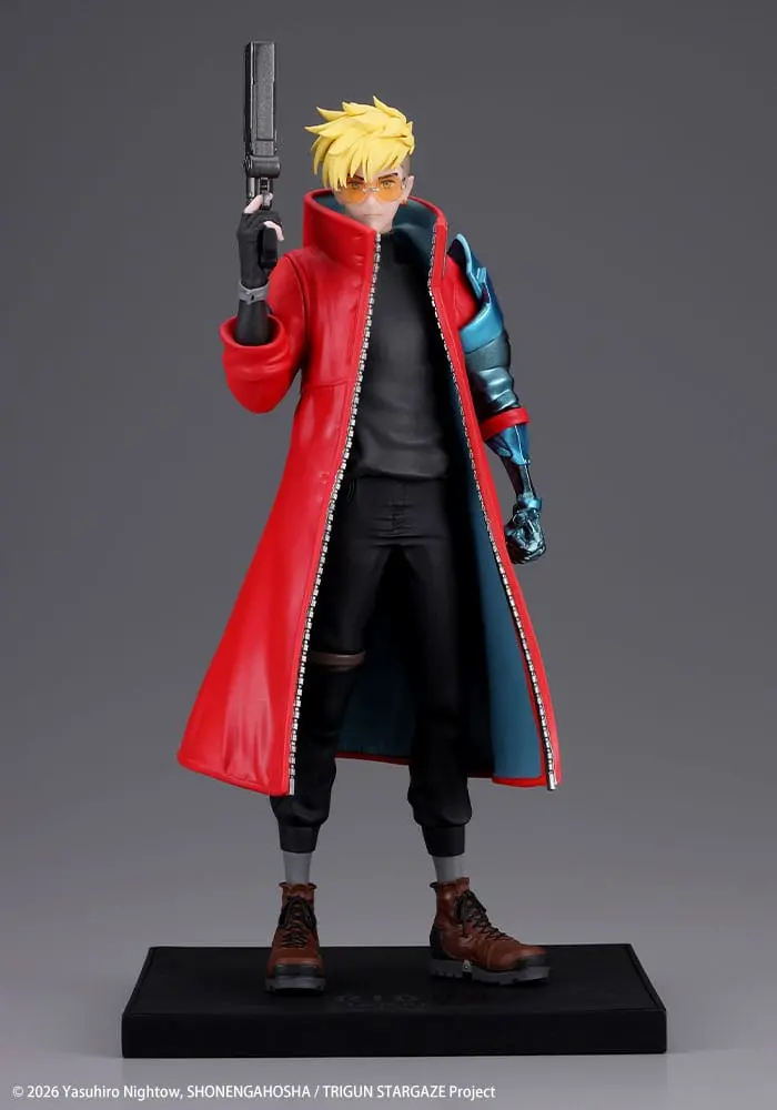 PREORDINE+ CHIUSO 08/2026 Trigun Stampede Oshi Works Statue Vash the Stampede 22 cm