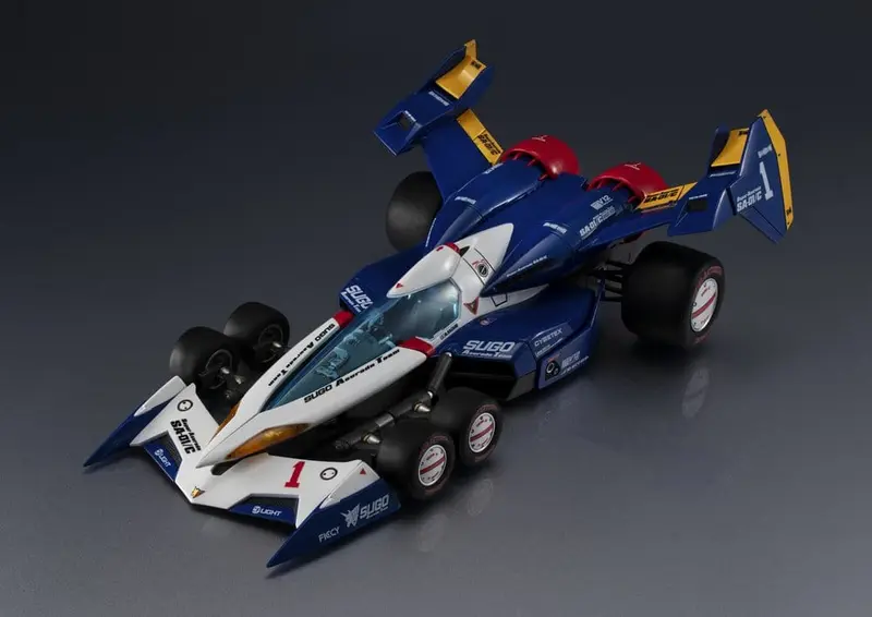 PREORDINE+ CHIUSO 08/2027 Future GPX Cyber Formula Variable Action 2ndLAP Vehicle Super Asurada SA-01/C 20 cm