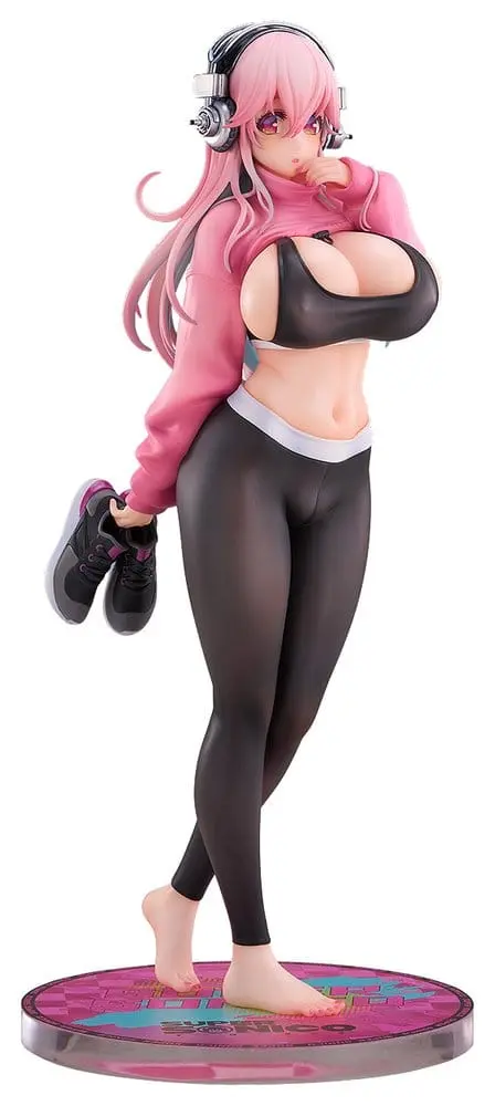 PREORDINE+ CHIUSO 08/2027 Super Sonico PVC Figure 1/6 Exercise Ver. 27 cm