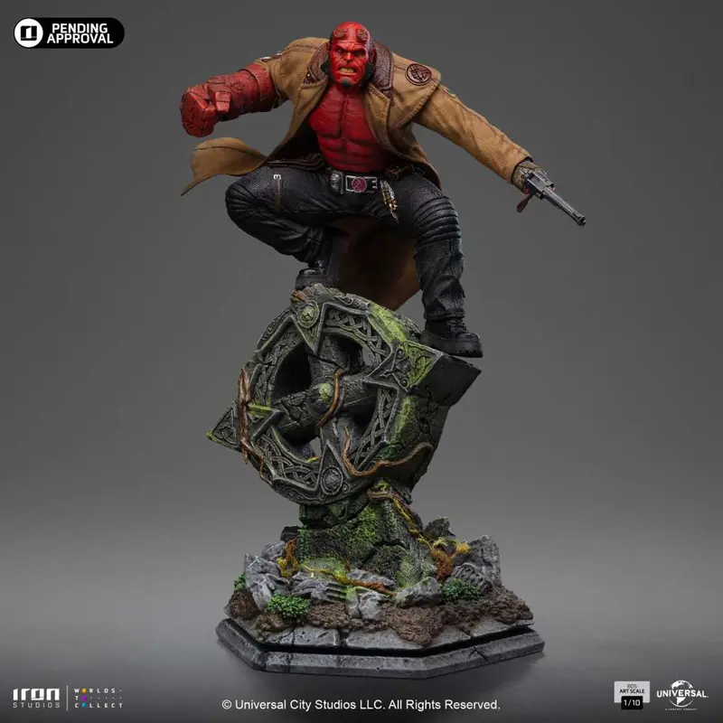 PREORDINE CHIUSO 09/2025 Hellboy 2 Hellboy 1/10 Statue