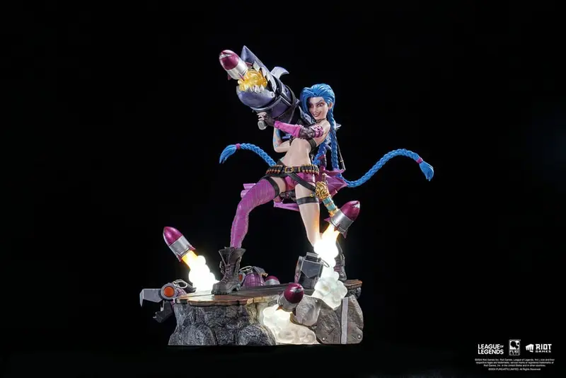 PREORDINE CHIUSO 09/2025 League of Legends Statue 1/6 Jinx 32 cm