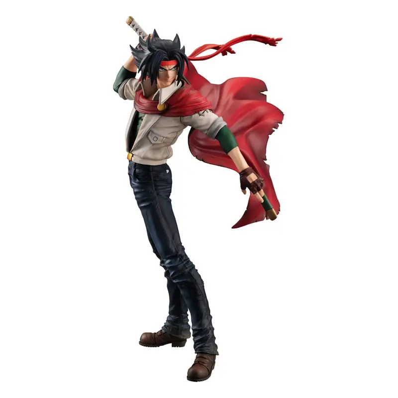 PREORDINE CHIUSO 09/2025 Mobile Suit Gundam GGG Statue Mobile fighter G Domon Kash 22 cm (with gift)