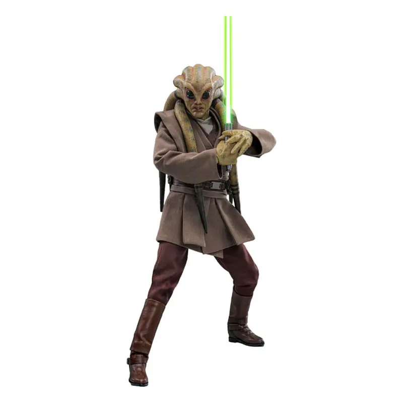 PREORDINE CHIUSO 09/2025 Star Wars Movie Masterpiece Action Figure 1/6 Kit Fisto 32 cm