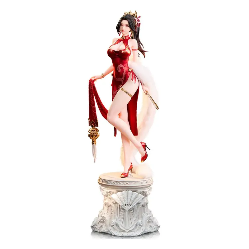 PREORDINE CHIUSO 09/2025 The King of Fighters Dress Series Statue 1/6 Mai Shiranui Hong Shang Wu Ver. 40 cm