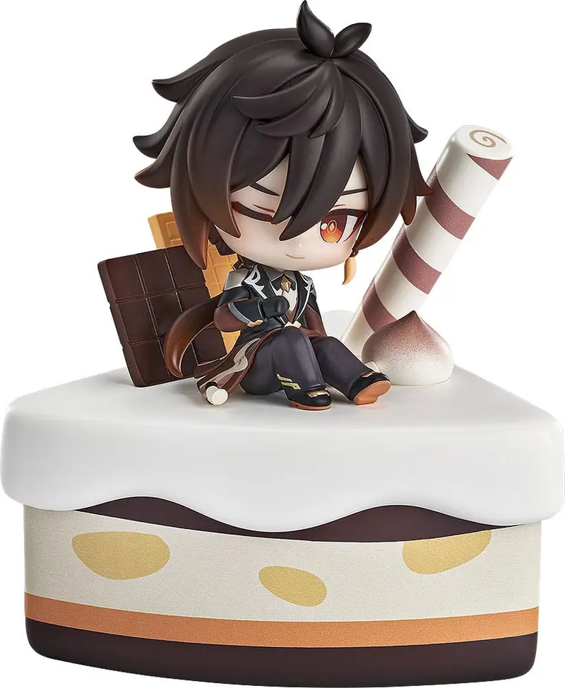 PREORDINE+ CHIUSO 09/2026 Genshin Impact Wondrous Travels Series Figure Zhongli Chibi 12 cm