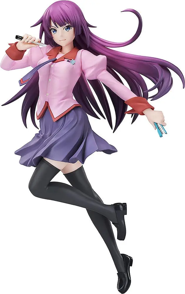 PREORDINE+ CHIUSO 09/2026 Monogatari Series Pop Up Parade PVC Statue Hitagi Senjyogahara L Size 23 cm