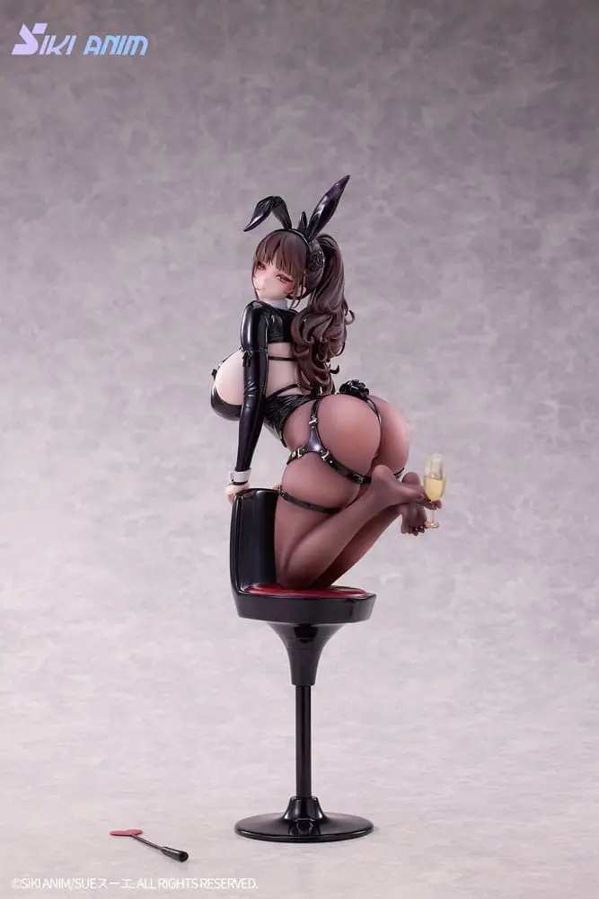 PREORDINE+ CHIUSO 09/2026 Original Character PVC Statue 1/6 Champagne and Bunny Girl Rose Black Stocking Ver. 31 cm