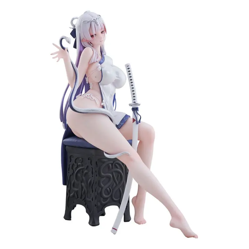PREORDINE+ CHIUSO 09/2026 Original Character PVC Statue 1/7 The Color of the Blue - White Snake Normal Edition 20 cm