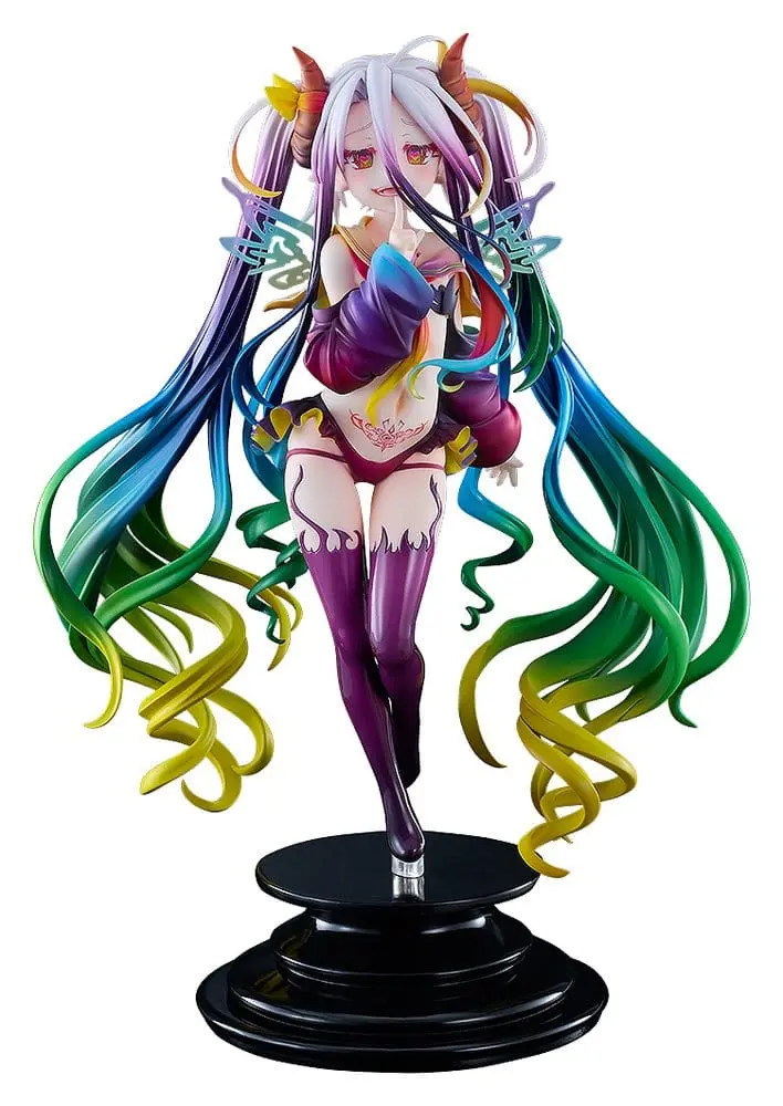 PREORDINE+ CHIUSO 09/2027 No Game No Life PVC Figure 1/7 Black Shiro 26 cm