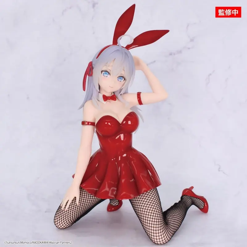 PREORDINE+ CHIUSO 10/2026 Alya Sometimes Hides Her Feelings in Russian One-Seventh Carat PVC Statue 1/7 Alya Bunny Red Ver. 17 cm