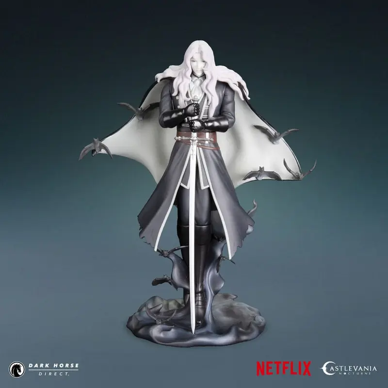 PREORDINE+ CHIUSO 10/2026 Castlevania Nocturne PVC Statue Alucard 25 cm