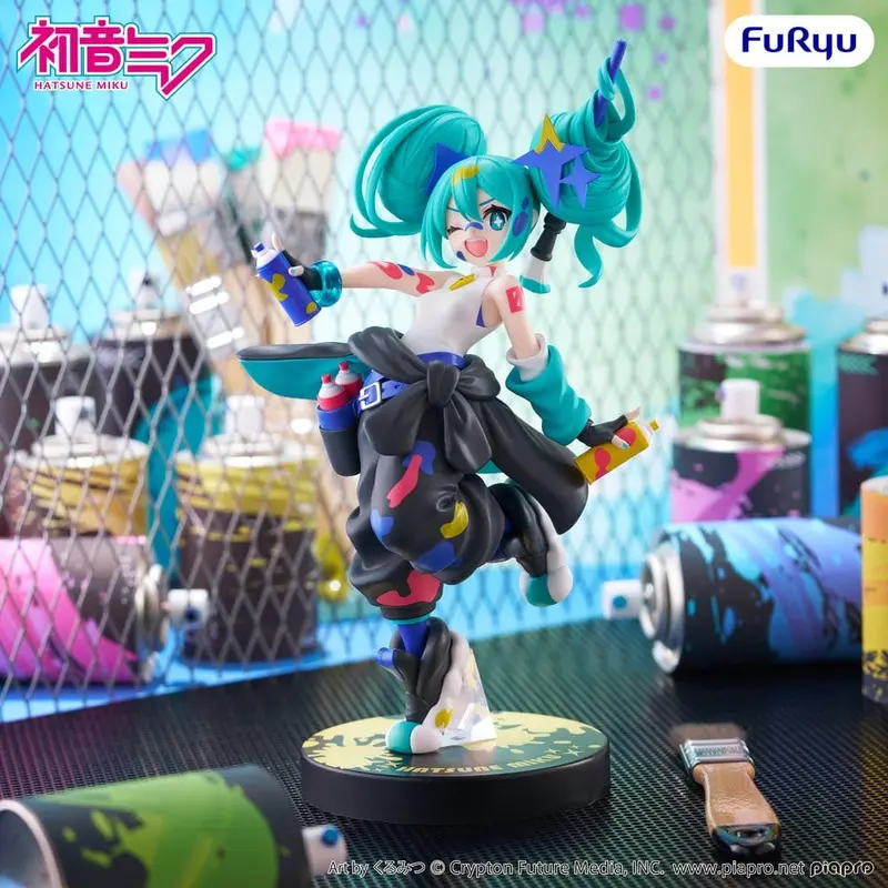 PREORDINE+ CHIUSO 10/2026 Hatsune Miku Muchute PVC Statue Paint Girl Another Color Ver. 23 cm (H)