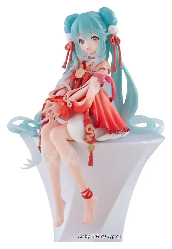 PREORDINE+ CHIUSO 10/2026 Hatsune Miku Noodle Stopper PVC Statue 2026 Chinese New Year Ver. 14 cm (H)