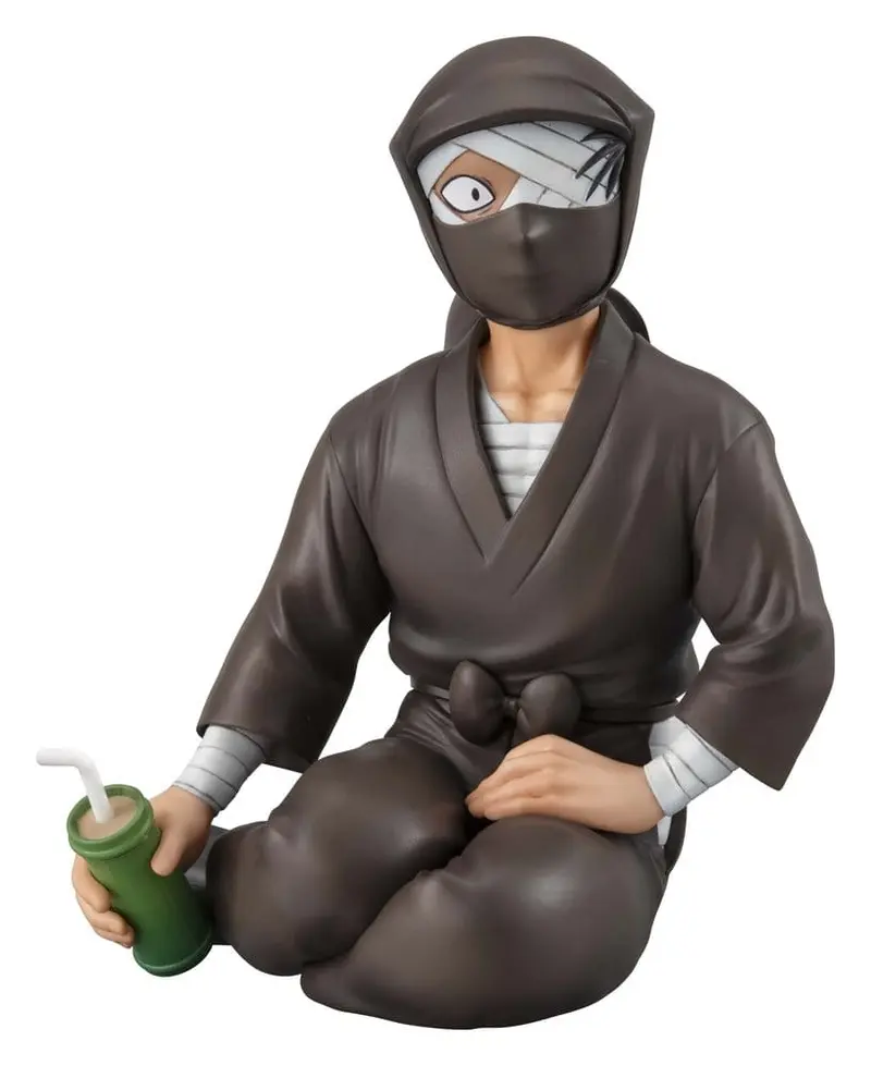 PREORDINE+ CHIUSO 10/2026 Nintama Rantaro G.E.M. Series PVC Statue Zatto-san Palm Size 9 cm