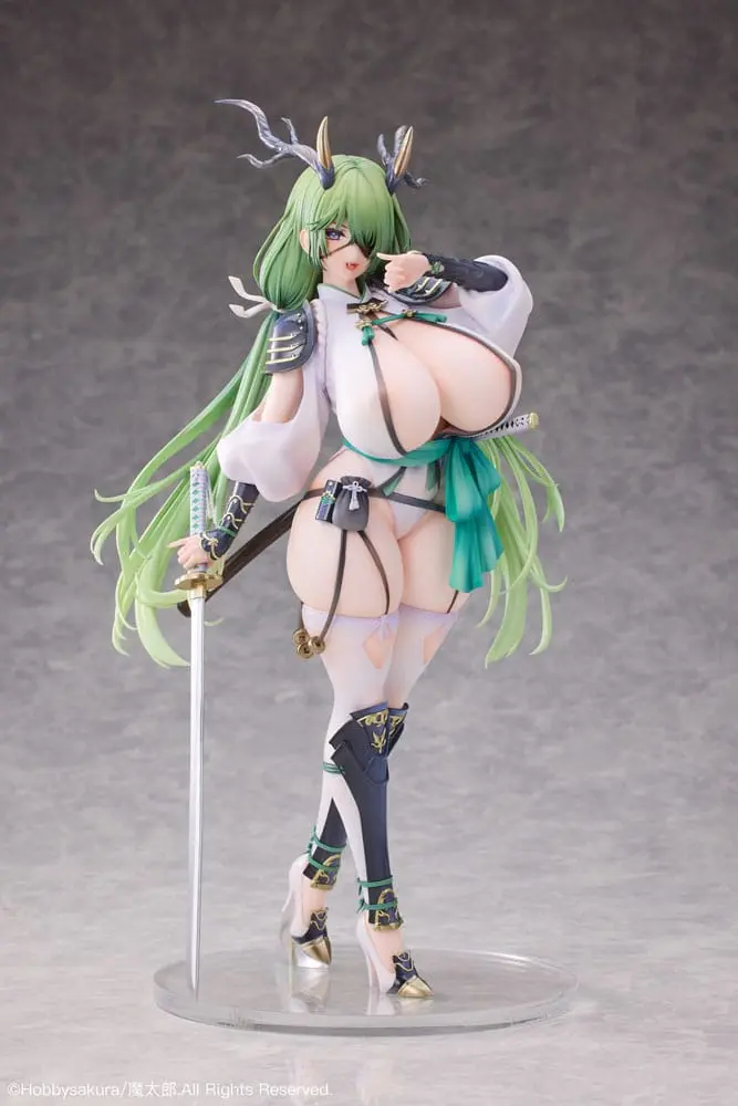 PREORDINE CHIUSO 11/2025 Original Character Dokuganryu-chan Illustrated by Mataro 30 cm Statue 1/6