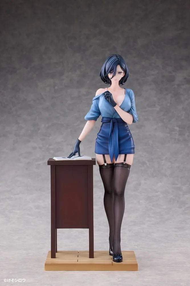 PREORDINE CHIUSO 11/2025 Original Character PVC Statue 1/6 Toutotsu ni Nugidasu Tennen Bijutsu Kyoushi Rumi Illustration by Keso Shirou 28 cm