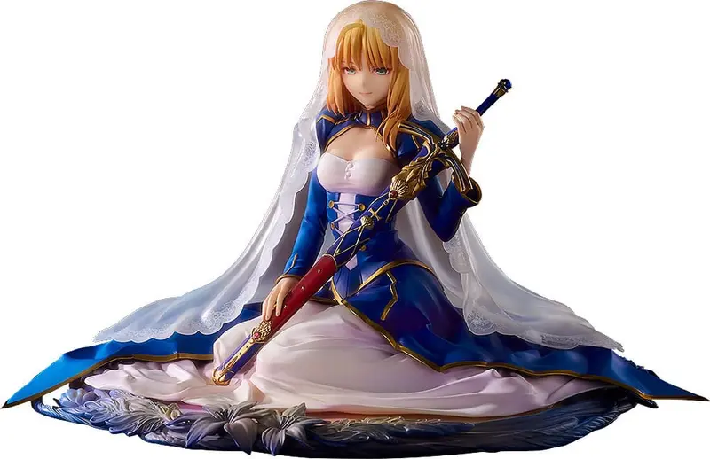 PREORDINE+ CHIUSO 11/2026 Fate/Grand Order PVC Statue 1/7 Saber Garden of Avalon 14 cm