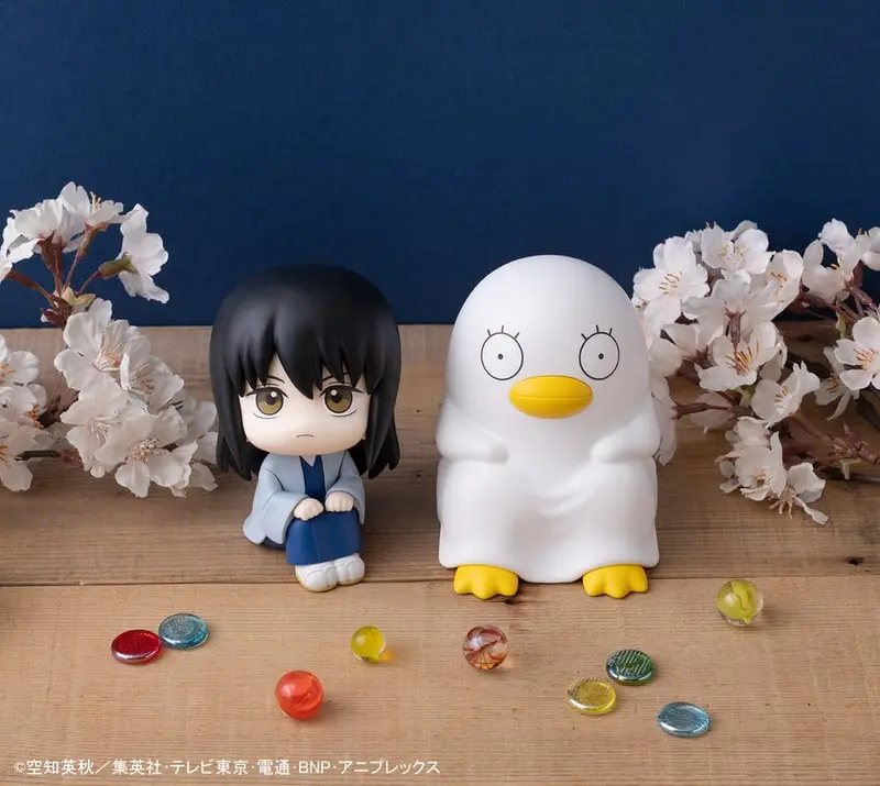 PREORDINE+ CHIUSO 11/2026 Gintama Look Up PVC Statues Kotaro Katsura & Elizabeth 11 cm (with gift)