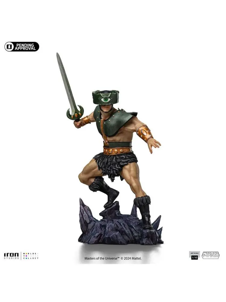 PREORDINE CHIUSO 12/2025 Masters of the Universe Art Scale Statue 1/10 Triklops 24 cm
