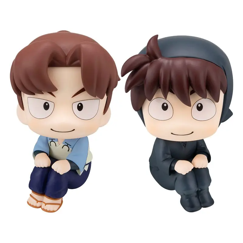 PREORDINE CHIUSO 12/2025 Nintama Rantaro Look Up PVC Statue Hansuke Doi & Rikichi Yamada Set (with gift) 11 cm