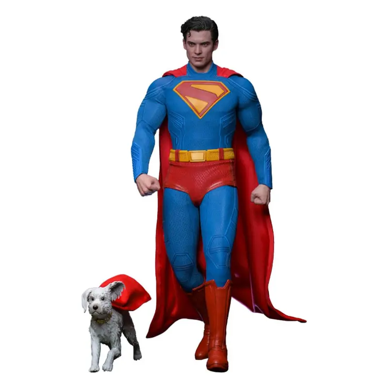 PREORDINE+ CHIUSO 12/2025 Superman (2025) Movie Masterpiece Action Figure 1/6 Superman & Krypto 33 cm