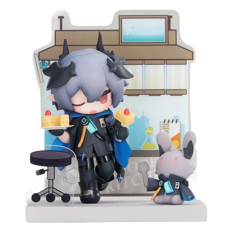 PREORDINE+ CHIUSO 12/2026 Arknights Would You Like A Dessert? Mini Series PVC Statue Logos 10 cm