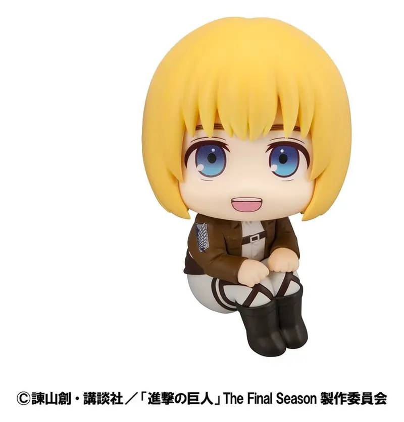 PREORDINE+ CHIUSO 12/2026 Attack on Titan Lookup PVC Figure Armin Arlert 11 cm