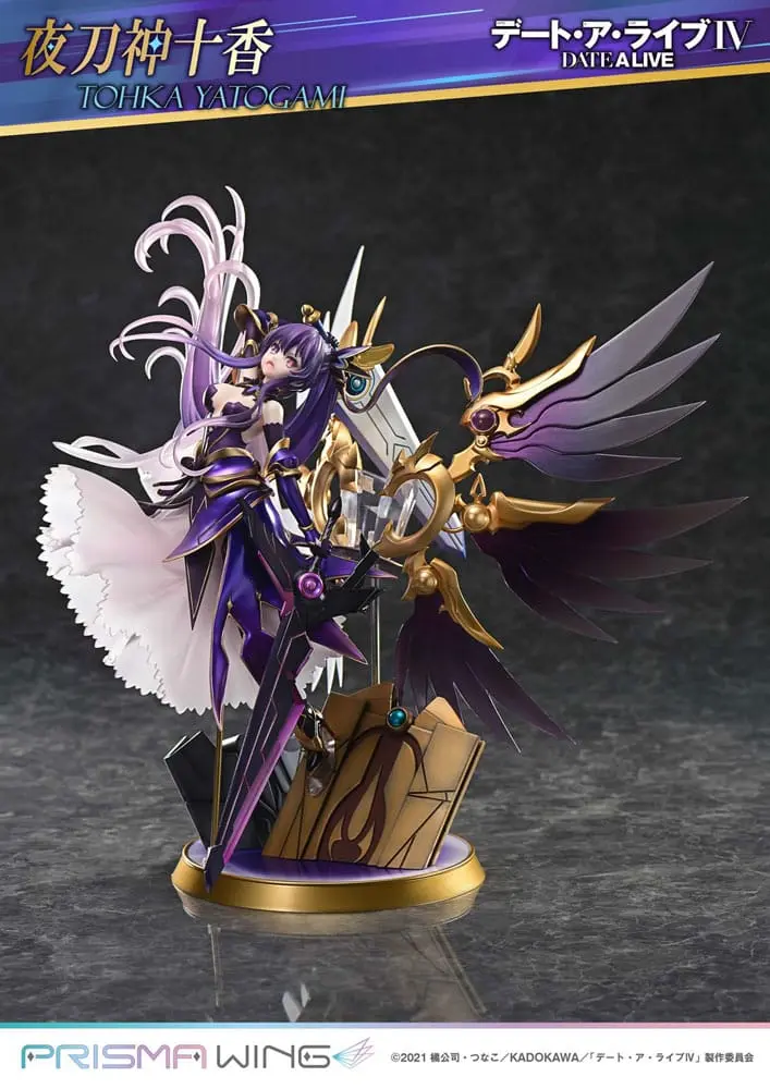 PREORDINE+ CHIUSO 12/2026 Date A Live Prisma Wing PVC Statue 1/7 Tohka Yatogami 36 cm