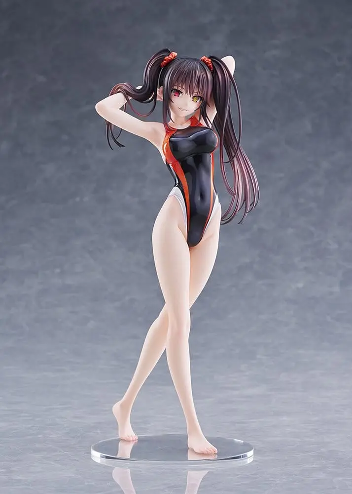 PREORDINE+ CHIUSO 12/2026 Date A Live Swimsuit Silhouette PVC Figure 1/7 Kurumi Tokisaki Swimwear Ver. 24 cm