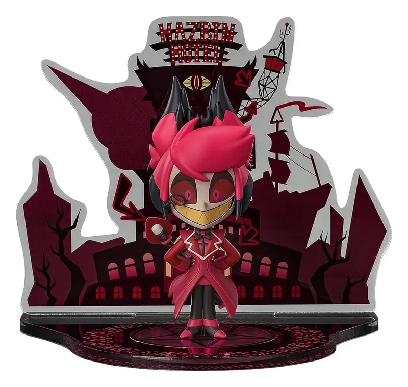 PREORDINE+ CHIUSO 12/2026 Hazbin Hotel PVC Statue Qset Alastor 8 cm