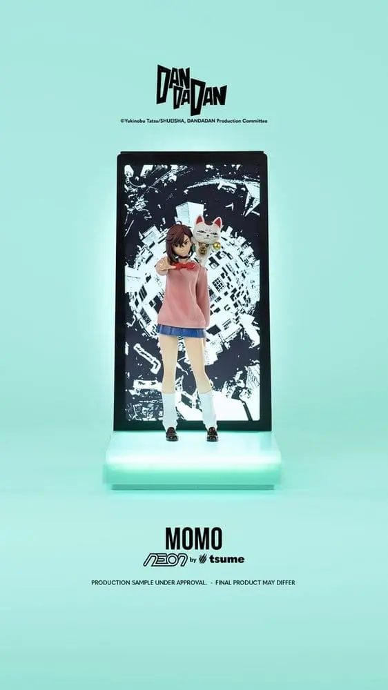 PREORDINE+ CHIUSO CHUISO 07/2026 Dandadan Neon Figure 1/9 Momo 25 cm
