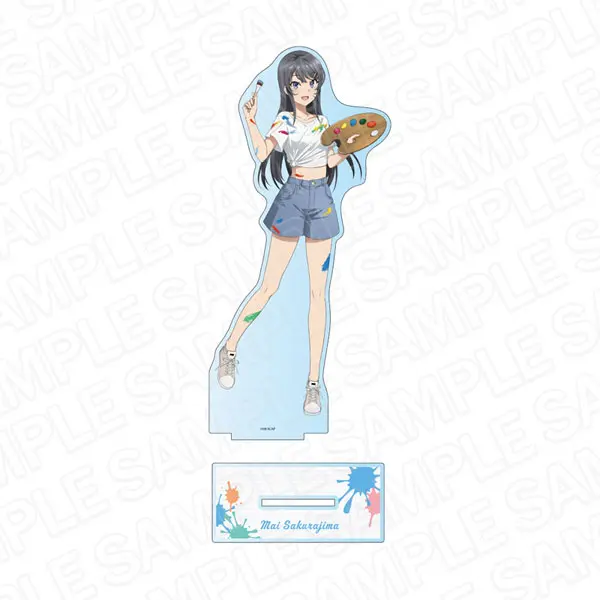 PREORDINE CHIUSO CJ Rascal Does Not Dream of a Sister Venturing Out Big Acrylic Figure Painter ver. (VARI) 29 cm