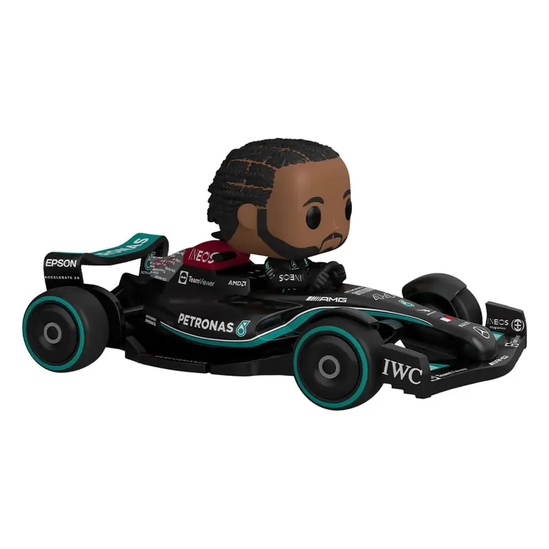 PREORDINE CHIUSO Formula 1 POP! Rides Super Deluxe Vinyl Figure Mercedes Hamilton 15 cm