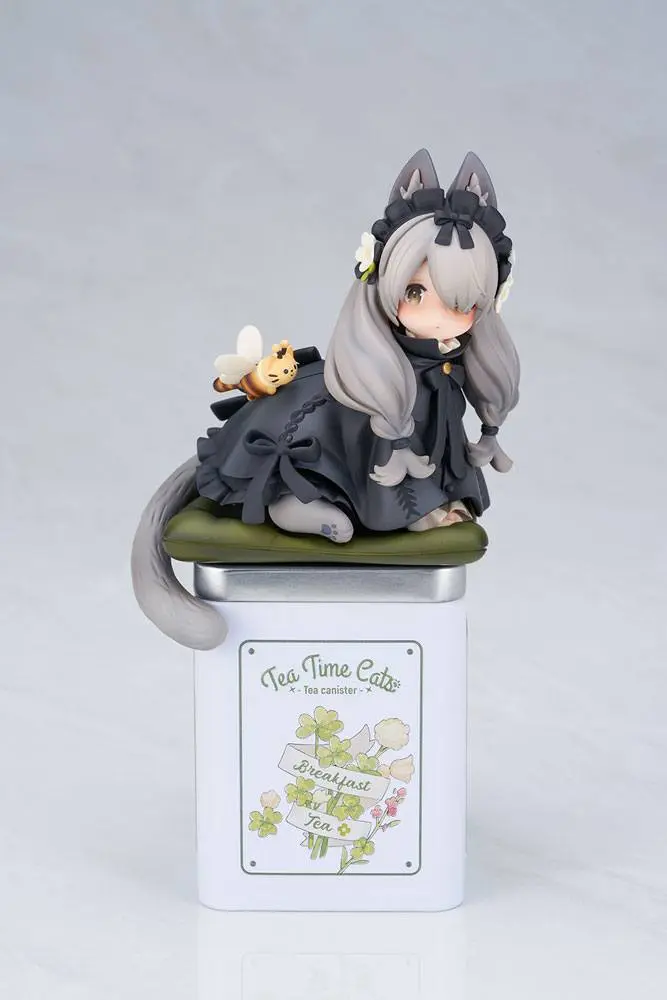 PREORDINE ESAURITO Decorated Life Collection PVC Statue Tea Time Cats British Shorthair 18 cm