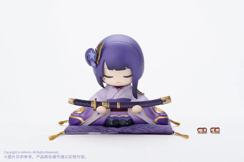 PREORDINE ESAURITO Genshin Impact PVC Statue Mitake Narukami Nushi no Mikoto Oogosho-sama Zou 10 cm
