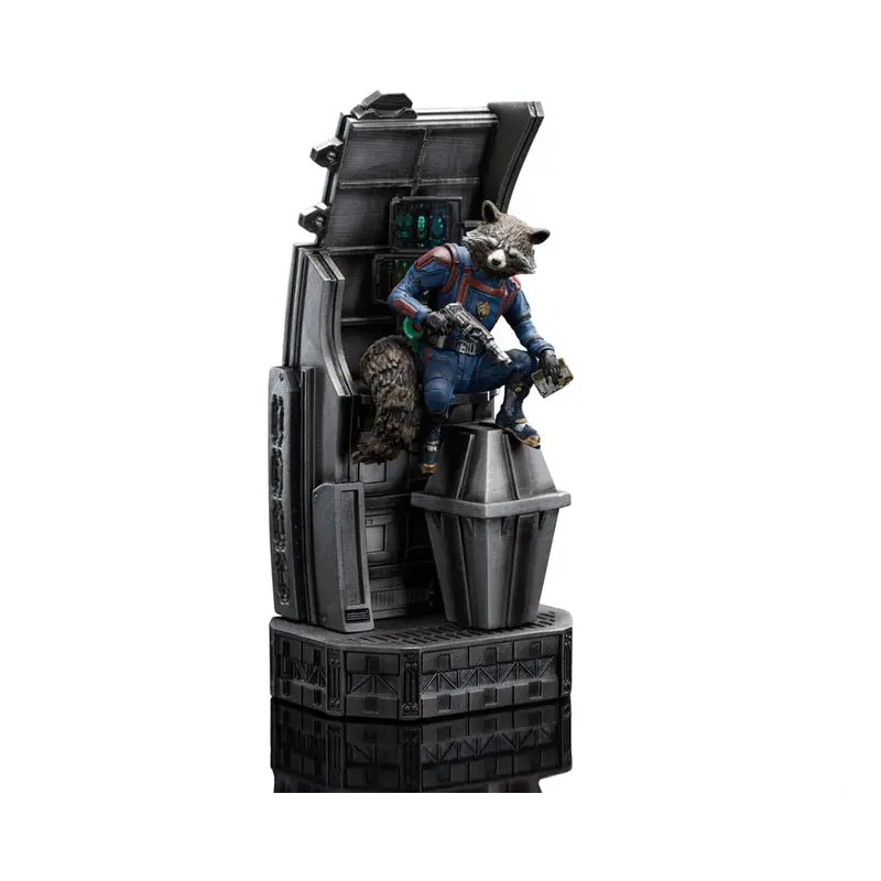 PREORDINE ESAURITO Marvel Scale Statue 1/10 Guardians of the Galaxy Vol. 3 Rocket Racoon 20 cm