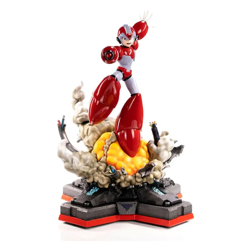 PREORDINE ESAURITO Mega Man X4 Statue X Finale Weapon Rising Fire 45 cm